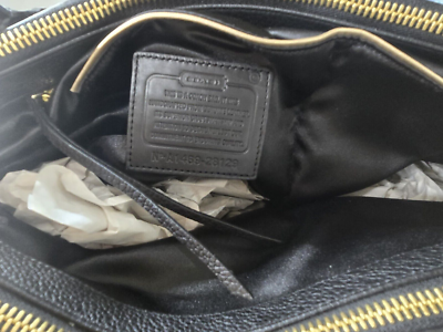 NWT COACH 28129 Large Borough Bag SATCHEL Handbag Pebbled Leather