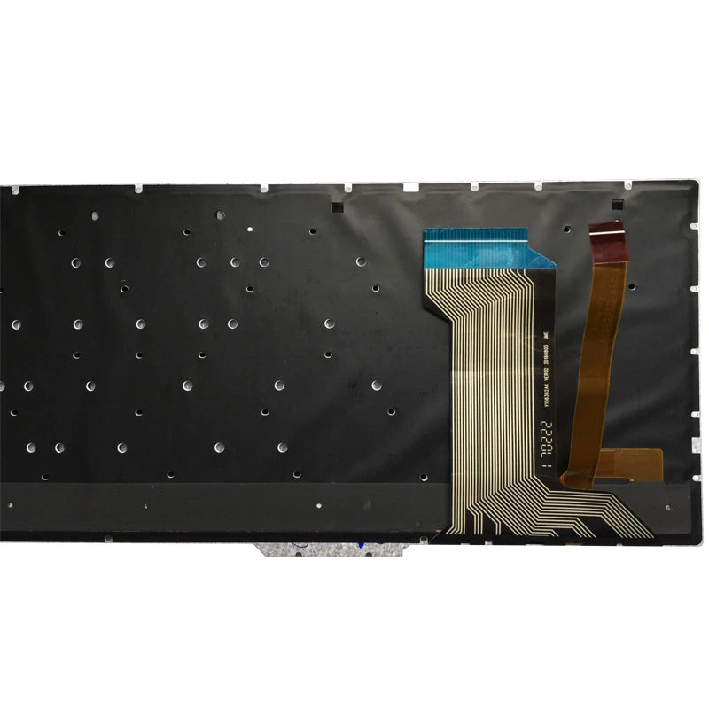 Teclado para computadora portátil ASUS GL553 GL553V GL553VW ZX553VD Reino Unido con retroiluminación Foto 4 de 4