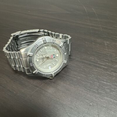 Tag Heuer Professional 200 Watch We1211-R Quartz Silver Dial
