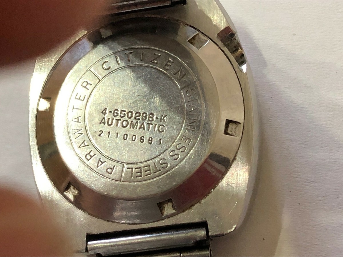 OROLOGIO CITIZEN AUTOMATIC 21 JEWELS 4-650298-K MADE IN OROLOGIO CITIZEN AUTOMATIC 21 JEWELS 4-650298-K MADE IN