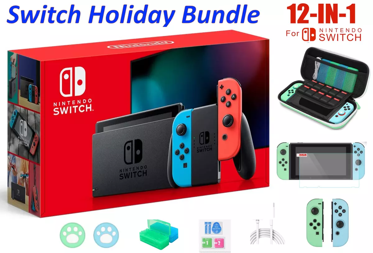 Nintendo Switch Neon Blue & Red Joy-Con Console