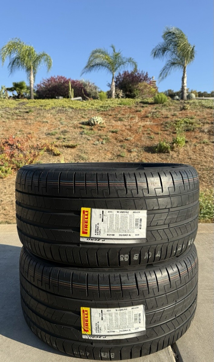 Set of TWO BRAND NEW 315/35R21 111Y Pirelli P Zero PZ4 Sport Tires