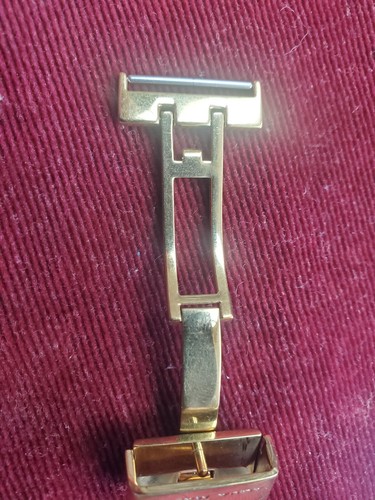 AQUA MASTER GENUINE GOLD TONE 22 MM DEPLOYMENT WATCH CLASP - Picture 4 of 9