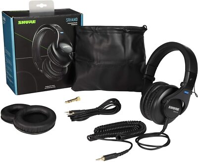 New Home Studio Recording Shure SRH440 Professional Studio