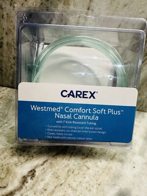 Carex Westmed Comfort Soft Plus Basal Canula W/7' Kink Resistant
