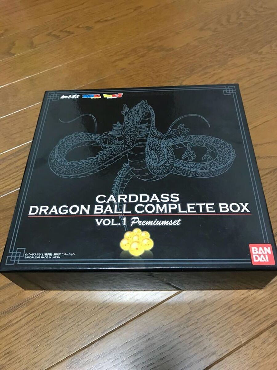 Bandai Dragon Ball Carddass COMPLETE BOX Vol.1 Premium Set Bandai Dragon Ball Carddass COMPLETE BOX Vol.1 Premium Set
