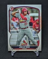 Joshua Baez Prospect Rookie Card 2023 Bowman Base #BP-127 St. Louis Cardinals 