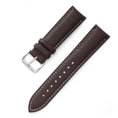 Litchi Leder Uhrenarmband 12mm 14 16 18 19 20mm 21mm 22mm 24mm Universal Armband