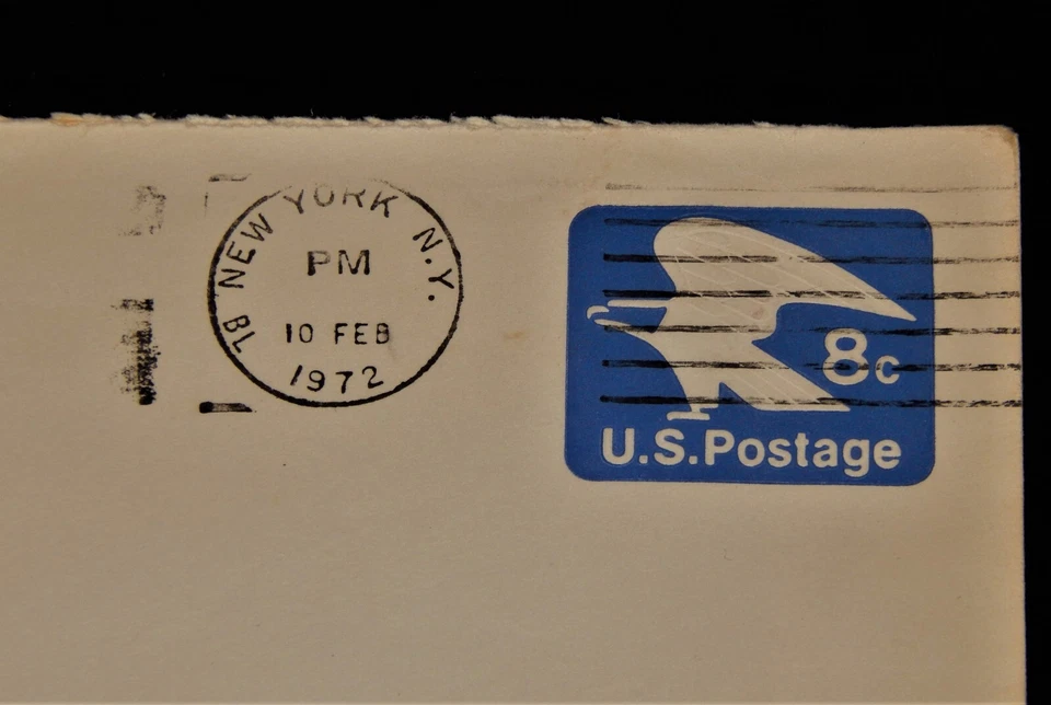 Vintage Cover,1972,STAMPED ENVELOPE, NYC, To Hamilton, ON Philharmonic Orchestra - Image 2 of 4
