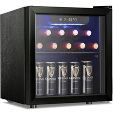 48 Can Wine Cooler/Cabinet Beverage Refrigerator Mini Fridge