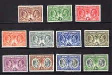 Cayman Is 1932 sg 84 to 94 centenary set to 5/- superb UM cat £200
