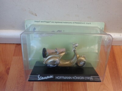 DEAGOSTINI 1/18 CLASSIC 1954 VESPA HOFFMANN KONIGIN SCOOTER SPECIAL EDITION BIKE