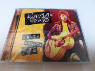 David Bowie - Santa Monica '72 -  CD   NEW-SEALED crack on front of case