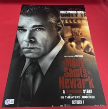 RAY LIOTTA SIGNED THE MANY SAINTS OF NEWARK 12X18 PHOTO BECKETT BAS
