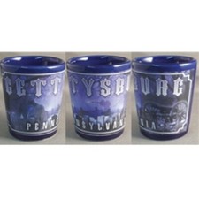 HAUNTED GETTYSBURG PENNSYLVANIA SHOT GLASS SH...