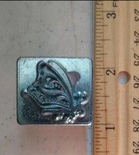 Vintage Craftool 3-D Leather Stamp Stamping Tool - 8217 Butterfly