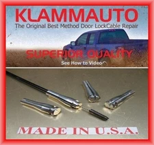 ford door lock cable repair kit Econoline LEFT cargo door(side/rear)1992-2007