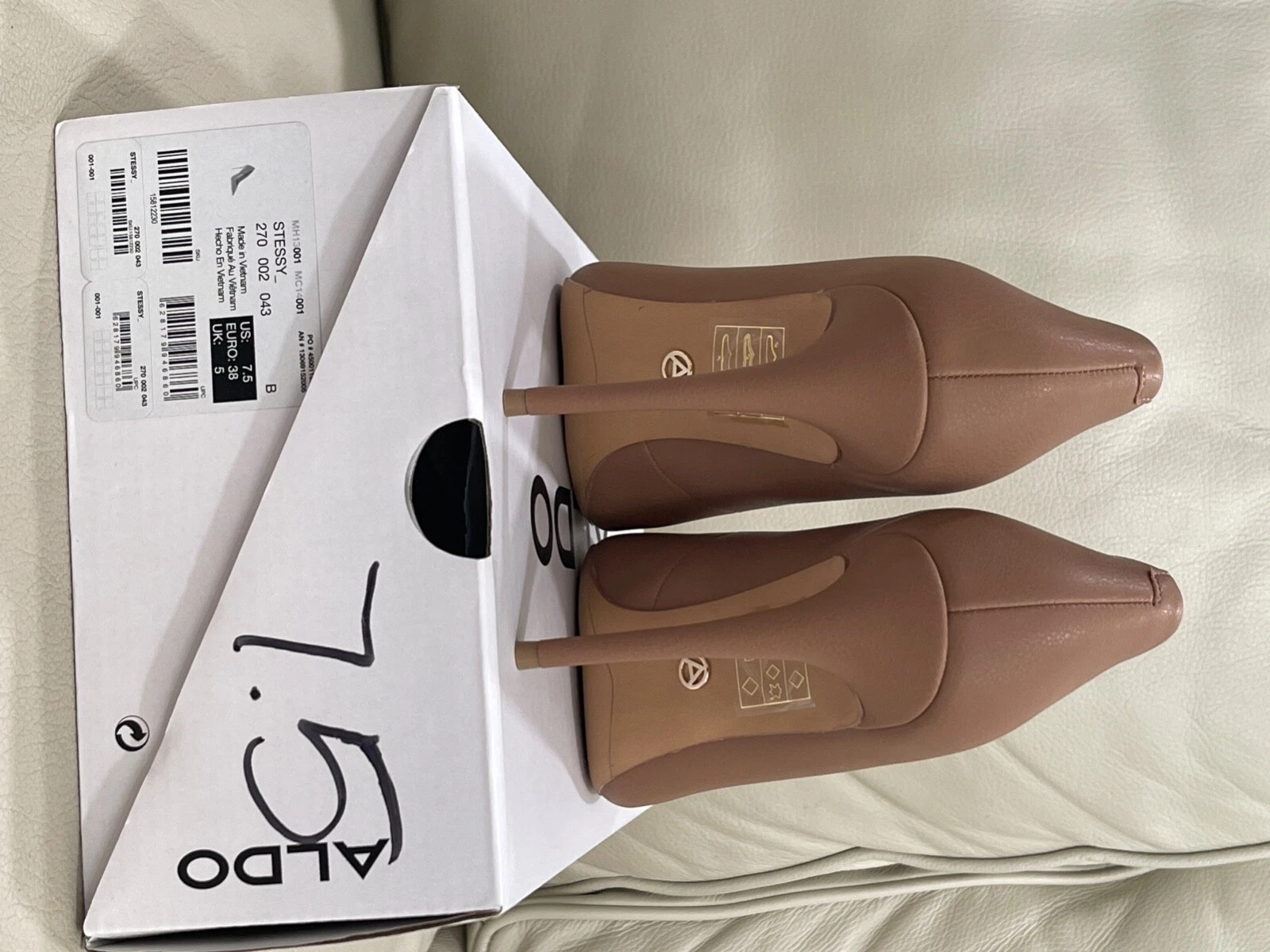 Aldo shoes high heels pumps size 7.5 New Egypt Ubuy