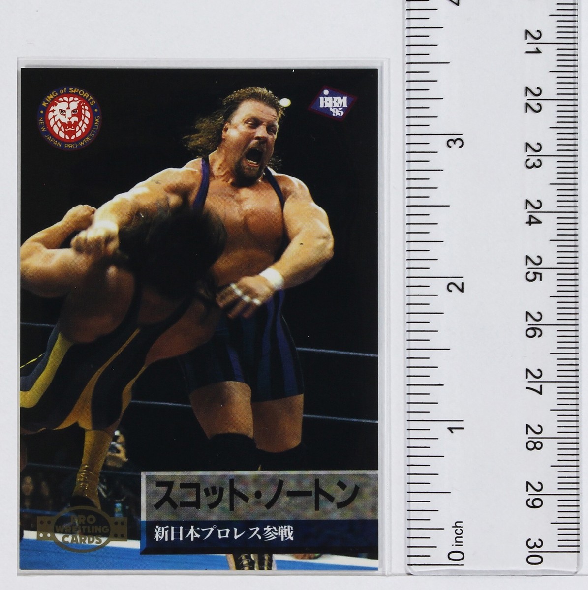 SCOTT NORTON - 1995 BBM Pro-Wrestling Trading Card | eBay