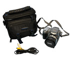 Kodak EasyShare Z 740 Digital Camera 10X Zoom w/ Case Av Cable Mem Card - Tested