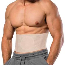 Umbilical Hernia Belt - Abdominal Support Binder with Compression Pad