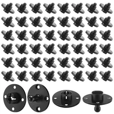 50 Pcs Beauclip Fasteners for Panels Panel Mounting Clips Ship Panel Fastener...