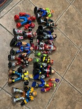 Rescue Heroes Mattel Fisher lot of 13 Action Figures Vintage
