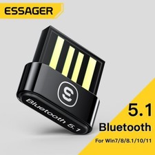 Essager USB Wireless Bluetooth 5.1 Adapter Dongle Bluetooth Receiver Transmitter