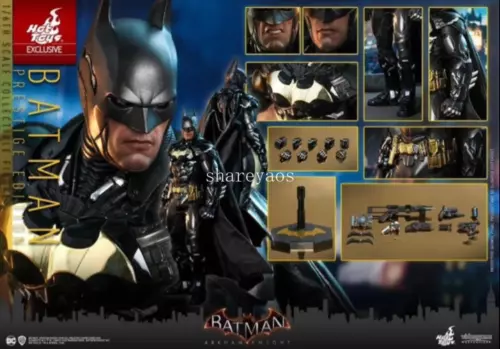 New Hot Toys VGM 37 Batman Arkham Knight Prestige Suits Ver 1/6 Figure in Stock
