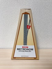 Wittner wooden metronome with bell 811M mahogany color