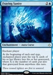 Fraying Sanity - Hour of Devastation - MTG Rare