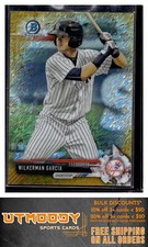 2017 Bowman BCP147 Wilkerman Garcia Chrome Prospects Gold Shimmer