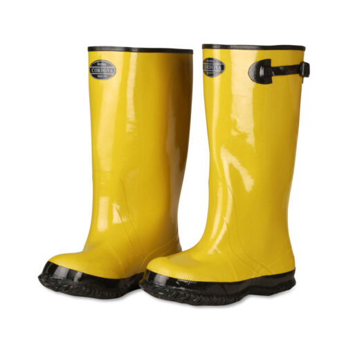 Pull robuste jaune Cordova Safety BYS bottes en caoutchouc - tailles : 10-17 - Photo 1/1