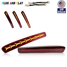 Rear Reflector Fog Light Led For Toyota Corolla 2020-2023 Le Xle Drl Lamp Red