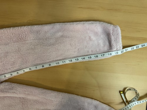 Cat & Jack Girls Fleece Sweatpants Pink Size M (7/8) - Picture 5 of 7