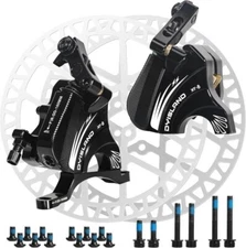 DYISLAND XT8 Cable Actuated Road Bicycle Hydraulic Disc Brakes Caliper Set