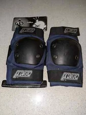 NEW ProTec Navy Blue Sz Small Elbow Pads, for streets ramps snow water air &dirt