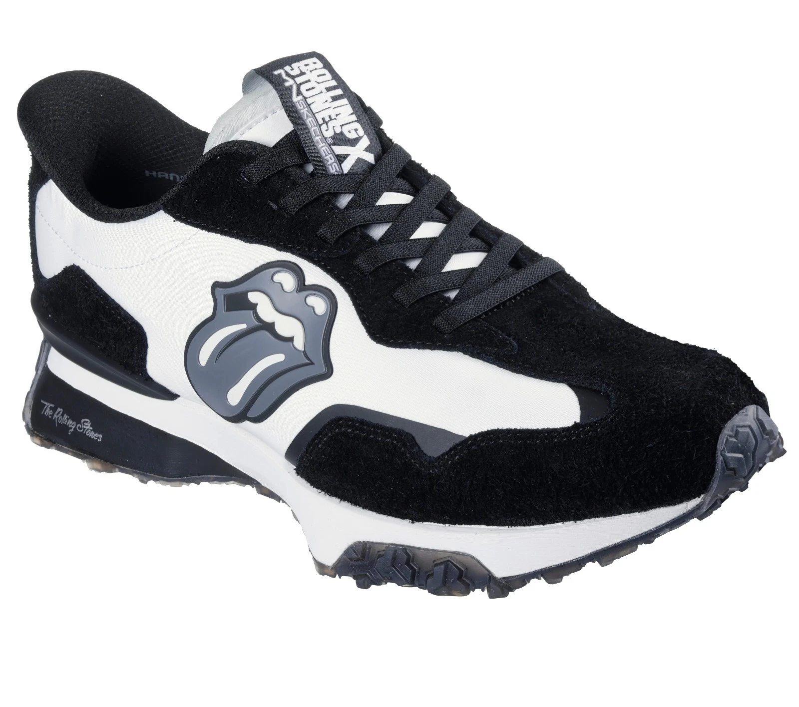 Men MARK NASON Slip-ins x Rolling Stones: Neo Jogger RS Lick, 211151 /BKW Blk/Wh