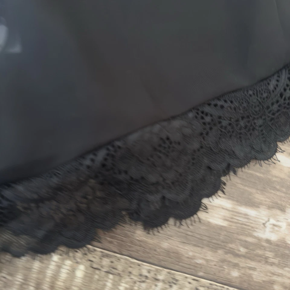 Cacique серьезно сексуальный черный кружева шорты Sleepwear трусики размер 18/20 новый с Ярлыками -1 изделие - Изображение 2 из 4