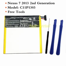 New Battery C11P1303 For Google ASUS Nexus 7 2nd Gen (2013 Year) ME571K ME571KL