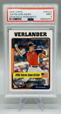 2005 Topps Updates & Highlights - Futures Game Justin Verlander #UH220 (RC)