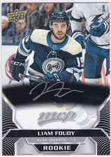 2020-21 Upper Deck MYP Silver Script #248 Liam Foudy Blue Jackets