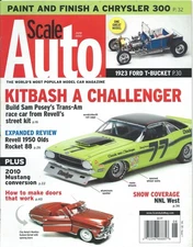 June, 2013 Scale Auto Magazine! 2010 Mustang Conversion! '23 T-Bucket! '50 Olds!