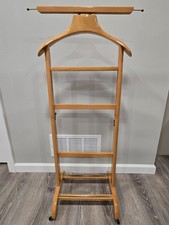 Vintage Italian Suit Valet, Mid Century Suit Butler, Clothes Rack or Stand