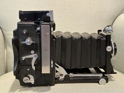 Vintage 1952 Graflex Pacemaker Speed Graphic 4x5 Press Camera w/ Kodak Ektar