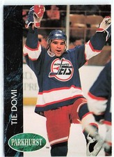 1992-93 Parkhurst #434 Tie Domi Winnipeg Jets