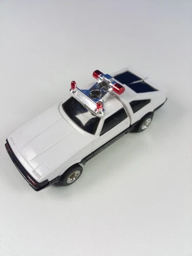 Vintage 1984 Bandai GOBOTS GO BOTS  -  PUZZLER JIGSAW Police White Car