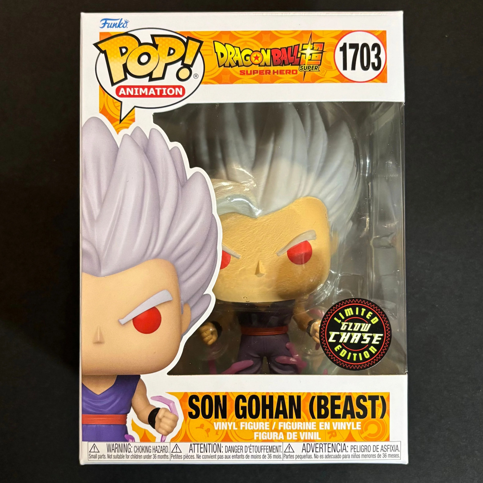 Figurine Funko Pop Gohan Beast 1703 Chase Dragon Ball Super