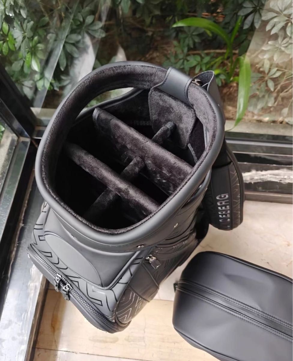J.LINDEBERG / Golf Sport / Caddy Bag / Stand Type / Black / 6way