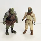 Vintage ROTJ 1983 Kenner Gamorrean Guard & Klaatu Skiff Guard lot of 2